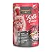 LEONARDO Frischebeutel [16x85g Kalb + Gemüse] | Getreidefreies Nassfutter für Katzen | Feuchtfutter Alleinfutter im Einzelportionsbeutel