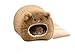 Amaca popolare furetto coniglio ratto criceto caldo letto appeso orso casa dei giocattoli pratico e popolare (11 * 11 * 8cm) Dauerhaft Nützlich und praktisch Nettes Design Praktisches Design und lang