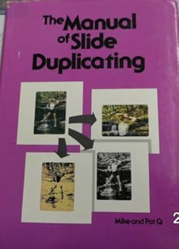 Hardcover The manual of slide duplicating Book