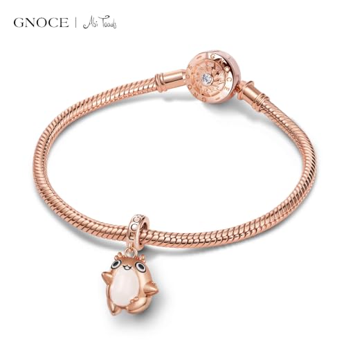Image of GNOCE Cute Dancing Frog Charm,Abi Toads Hug Bead 925 Sterling Silver /Silver Plated Dangle Charms Fit Bracelets & Necklace, Hand-Finished Keepsake Jewelry Gift for Women Men BBF