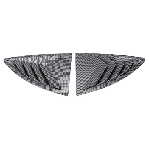 Rejilla de ventana trasera GT86 moldura de cubierta de ventilación negra piezas de repuesto 2013-2020