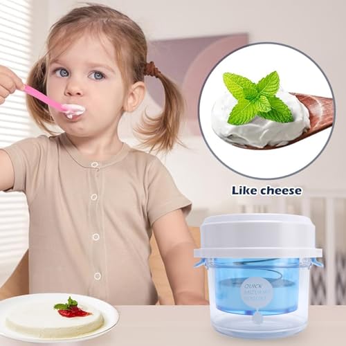 Greek Yogurt Maker Yogurt Cheese Maker Machine, Make Homemade Greek Yogurt and Separated Whey, Kitchen Gadgets Accessories Tool for Homemade Thick Greek Yogurt