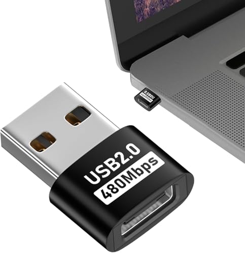 Image of ETZIN USB to USB C Adapter,Type C Female to USB A Male Charger Cable Converter for i Watch Ultra iWatch Series 9 8 SE,AirPods Pro 2,iPhone 15 14 13 12 Max,iPad 10 Air 4 5 Mini 6,S23,OTG (EPL-1295CC)