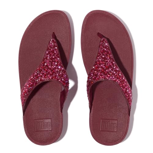 Image of Fitflop Women's Lulu Shimmerlux Toe-Post Sandals