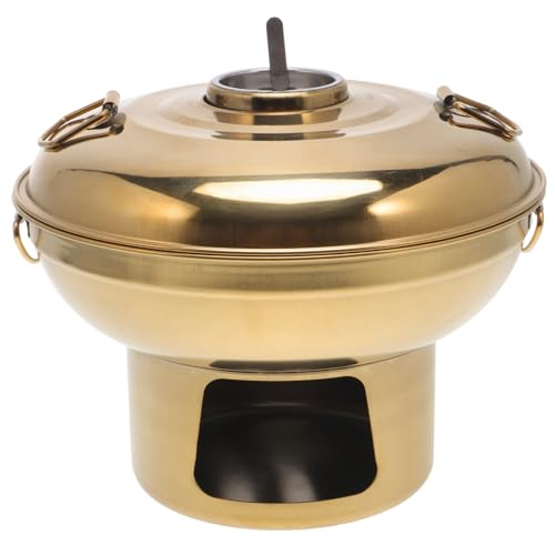 Ustensile cuisine camping inox avec réchaud extérieur