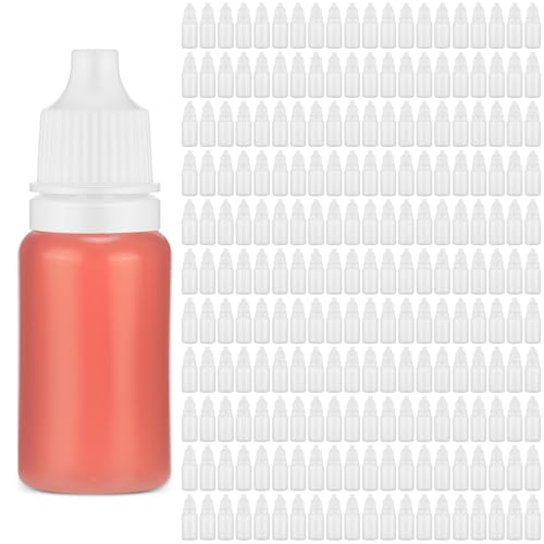 TrelaCo 600 Pcs Lab Dropper Bottles Essential Oil Lab Supplies Bulk, 10 ml