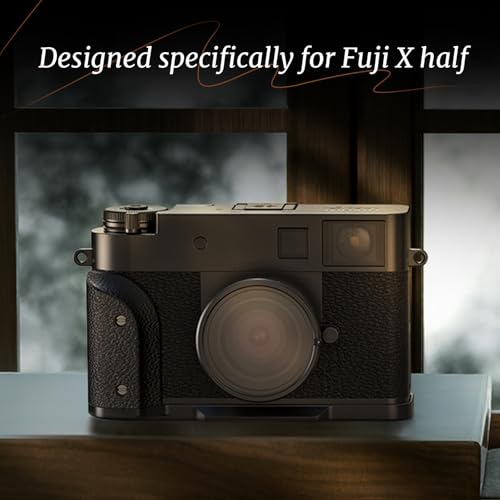 Capucha para lente SMALLRIG X Half, protector anti-deslumbramiento y anti-rayaduras, aleación de aluminio, compatible con filtros UV/VND para Fujifilm (Gris Carbón) - Modelo 5709 miniatura 5