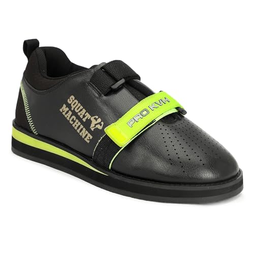 Image of PRO KVH Weightlifting Squat Shoes, Deadlift Shoes,Weight Lifting Shoes for Heavy Lifting Weight Training,Fitness Cross-Trainer Barefoot & Minimalist Sneakers Gym Training Shoes for Men