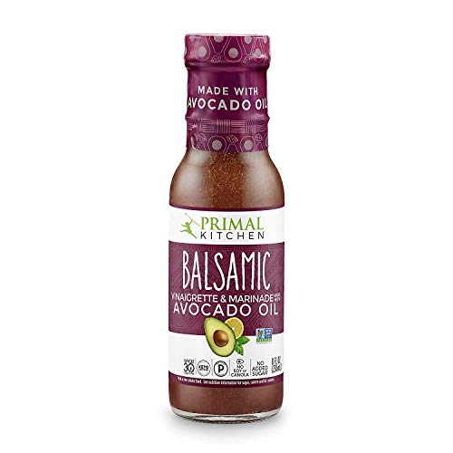 Primal Kitchen - Avocado Oil-Based Dressing and Marinade, Balsamic Vinaigrette, Pack of 1, Whole30 and Paleo Approved