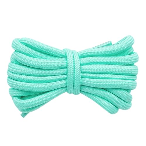 XIANMY Cordones redondos de 5 mm, cordones de repuesto para zapatos atléticos, para tenis, zapatos deportivos casuales, botas, 180 cm, azul celeste, 180cm