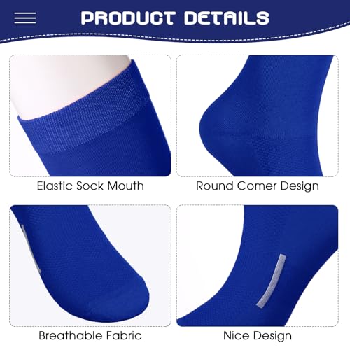 Image of Haysandy 3 Pairs Baseball Socks Bulk Softball Youth