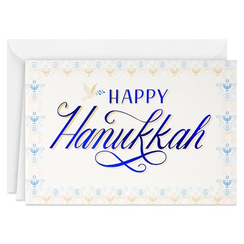 Cartes Hanoukka Hallmark arbre de vie : partagez la paix en famille
