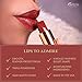 Besame Cosmetics: Classic Color Lipstick - Vintage Lipstick - Highly Pigmented, Long-Lasting Color, Feather-Proof Finish