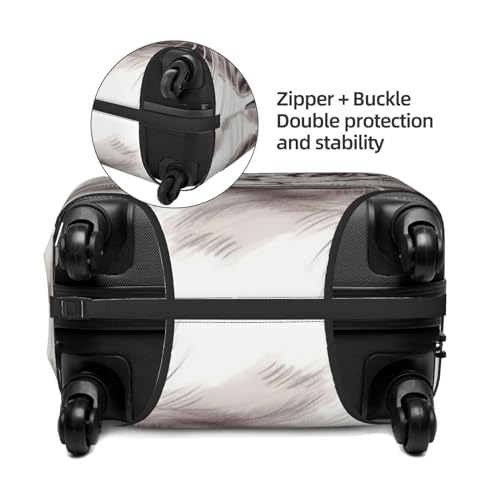 Cat Luggage Cover Elastic Washable Suitcase Cover Anti-Scratch Suitcase Protector Spandex Luggage Protector Travel Baggage Covers for 18-32 inch Luggage4