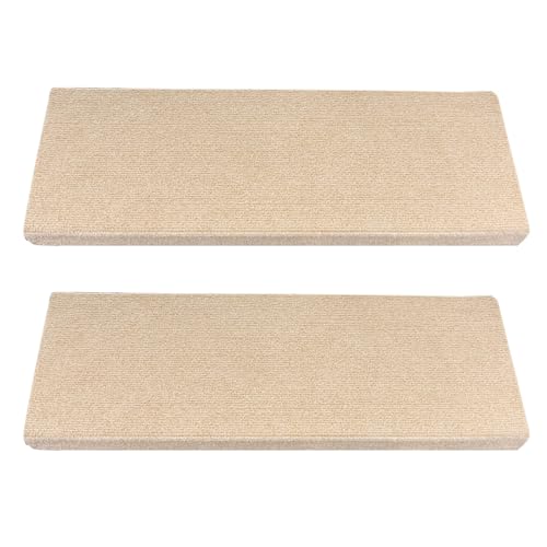 �K�i�p�J�[�y�b�g���ݔ�10���A�ؐ��K�i�p�S���J�[�y�b�g�A�y�ʂŐ���@�Ő􂦂�X�e�b�v�}�b�g(Beige,75*24*4cm)