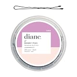 Diane 2-Inch Bobby Pins, Black, 300-pack Tub