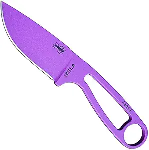 ESEE Izula Fixed Blade Knife w/ Molded Polymer Sheath and Clip Plate