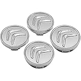  ZYHHDP 4 X Reifen & Felgen Radnabenkappen Emblem-Aufkleber Aufkleber, füR Citroen Xsara C3 C4 C5 DS DS3 DS4 DS6 Aircross Picasso 60mm Staubdichtes Styling-ZubehöR