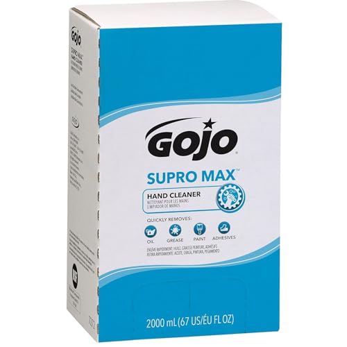 GOJO Supro Max Liquid Hand Soap Refills for TDX Dispenser, 2,000 mL (7272-04)