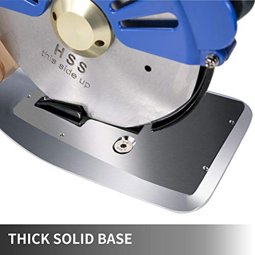 Vevor Fabric Cutter 100Mm Rotary Fabric Cutter 27Mm Cutting Height Wireless Electric Rotary Cutter All-Copper Motor With Low Noise Adjustable Speed Electric Scissors For Cutting Fabric And Cotton #TOP5