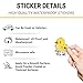 3Pcs Don't Duck With Me Sticker Gifts Funny I Don't Give A Duck Around and Find Out Waterproof Stickers Cute Quack Duck with Knife Vinyl Decal for Laptop Water Bottle Toolbox Phone Case Cars 3"