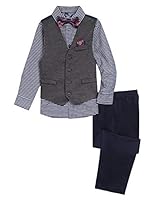 Algopix Similar Product 4 - Nautica Boys 4Piece Vest Set with