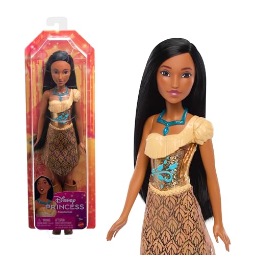 Disney Princess Poupée Pocahontas avec vêtements et accessoires Figurine et + - vue 6