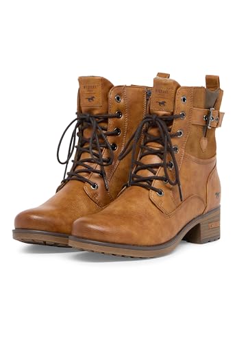 MUSTANG Damen Stiefel Schnürboots – Ansicht 1