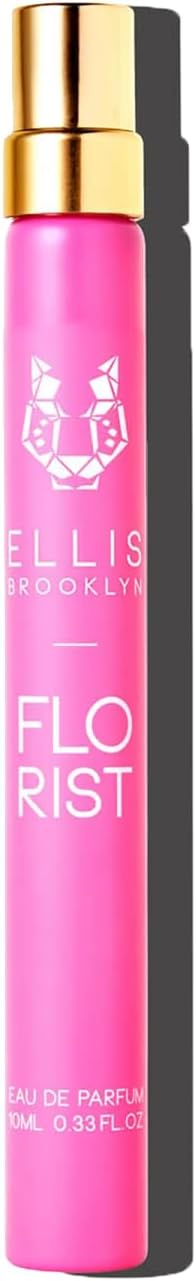 FLORIST Eau de Parfum, Travel Sized Floral Perfume for Women with Italian Bergamot, Tuberose & Cedarwood, Vegan, Cruelty-Free, Sustainable Ingredients, Made in USA, 10ml/0.33 fl oz
