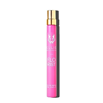 Ellis Brooklyn FLORIST Eau de Parfum, Travel Sized Floral Perfume for Women with Italian Bergamot, Tuberose & Cedarwood, Vegan, Cruelty-Free, Sustainable Ingredients 10ml/0.33 fl oz