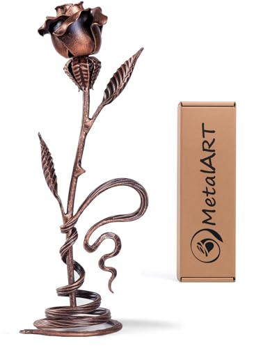 Personalized 7th Anniversary Copper Gift for Her - Engraved Metal