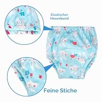 Flyish Töpfchen-Trainingshose Baby Lernwindel Windelhose Wasserdicht Trainer Windelhosen für Baby, 2 Jahre, Girls – Ansicht 6