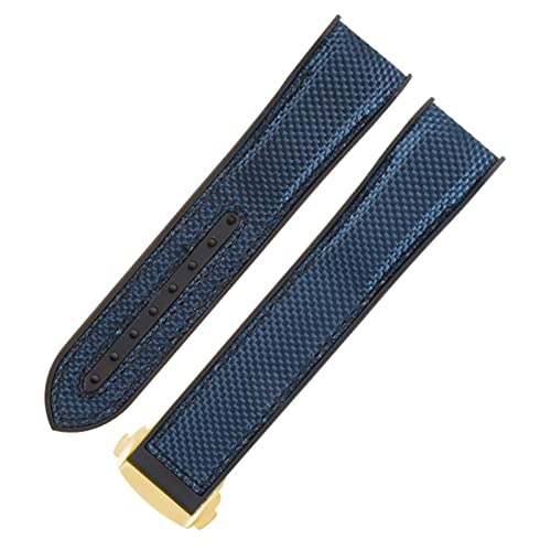 Bracelet de montre caoutchouc Omega Seamaster nylon silicone agate pour sport et bureau 22mm