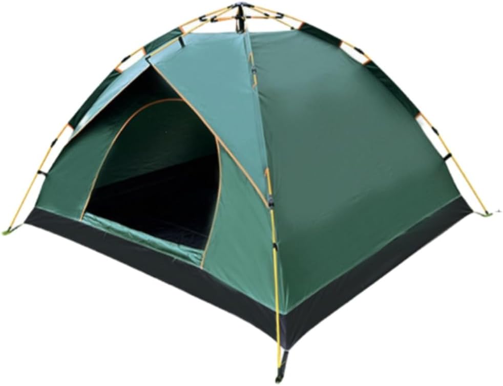 Outdoor Fully Automatic Portable Camping Tent Beach Camping Fake Double Layer Folding Quick Opening Rainproof Tent No Construction Required