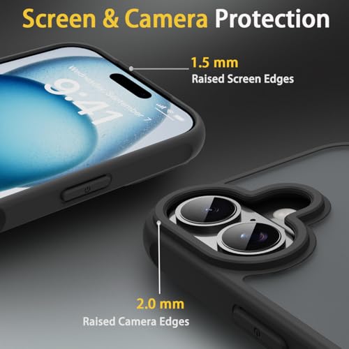 PinLiSheng Magnetic for iPhone 17 Case Black - image 3