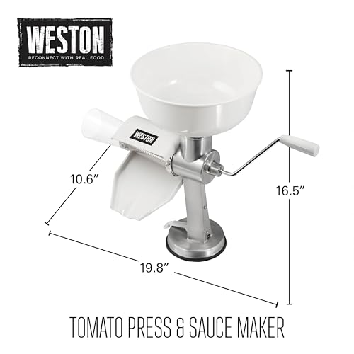 Weston Nourriture Passoire et Sauce Maker pour tomates, fruits et légumes frais – vue 8