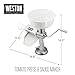 Weston Food Strainer and Sauce Maker for Tomato, Fresh Fruits and Vegetables ,White