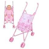 Expériences de Jeu Enrichissantes: Conçue avec un cadre de poussette réaliste, cette poussette améliore les opportunités de jeu de rôle facile pour les . Elle fournit des expériences de jeu enrichissantes et amusantes lorsque les explorent la narration créative à travers le jeu de simulation avec leurs s préférées. Cette poussette favorise des jeux de rôle variés et des moments de plaisir partagé, pour un jeu imaginative et engageant qui encourage la collaborat