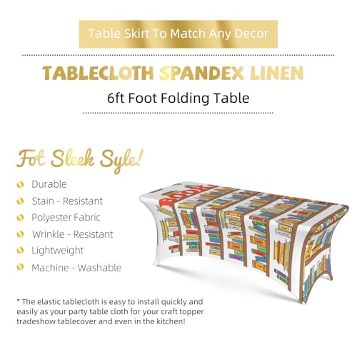 Housse de table de patio extensible EdWal Spandex premium 1,8 m - 6