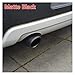 Muffler Tip Cover Compatible For Audi Q5/A5/A3 8V 8P/A4 B8/A1 Compatible For VW Tiguan/Passat B7/CC 1.8T 2.0T 76mm Car Exhaust Accessories(1pcs Black)