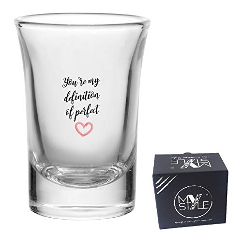 My Custom Style Bicchierino liquore in Vetro#Amore-Perfect#