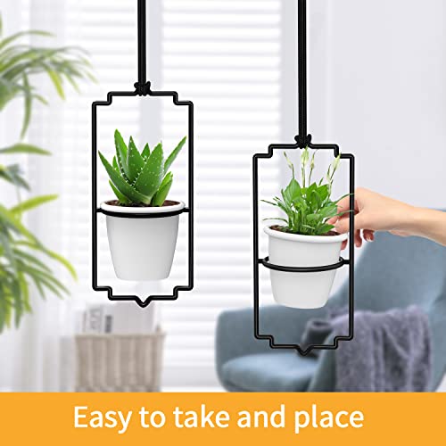 Dicasser 4Pcs Adjustable Hanging Planters For Window thumb #4