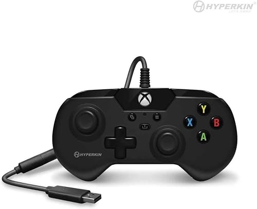 Hyperkin X91 Retro Wired Game Controller for Xbox, Black