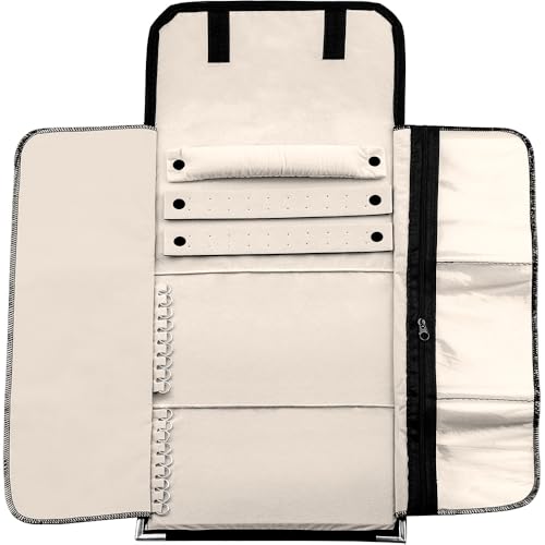 Mostruário Médio Misto Pasta Porta Joias Bijuterias Pano Aveludado Guarda Joias (Gelo)