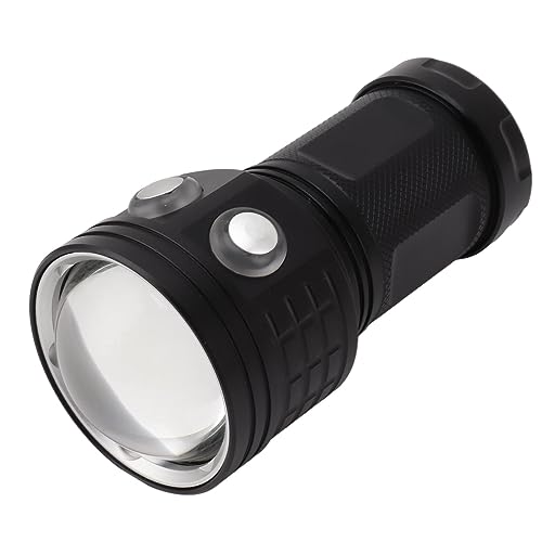 Sonew Hochleistungs-Tauchvideoleuchte 10000 lm IPX8 wasserdichte Unterwasser-Taschenlampe mit rotem und blauem Fülllicht, 100 m professionelles Tauchen fürs Leben