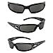 Global Vision Eyewear Marilyn 3 Womens Motorcycle Sunglasses with EVA Foam Padding Bling