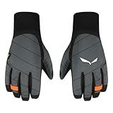 Suave Salewa Guantes TirolWool Responsive Ortles para hombre, negros, 7/S