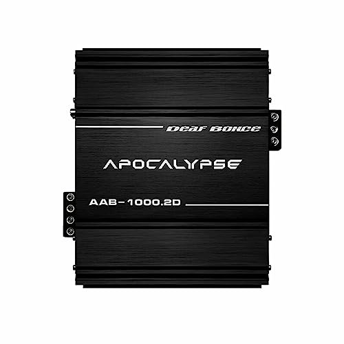Deaf Bonce Apocalypse AAB-1000.2 2 Channel 1000W Class D Competition Amplifier
