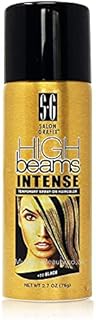 High Ridge Beams Intense Temporary Spray On Hair Color - #20 Black Aerosol 2.7 oz.
