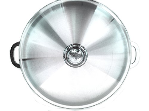 Uniware Super Quality Aluminum Caldero/ Stock Pot With Aluminum Lid, Thickness 3Mm (13 Quart) #TOP2